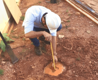 orçamento teste de infiltração solo Sorocaba